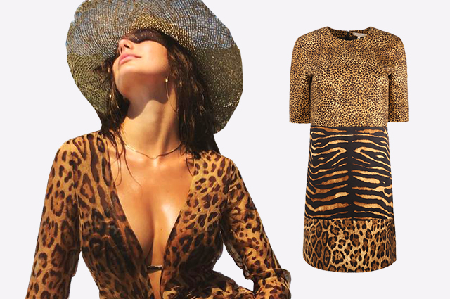 22 платья с леопардовым принтом, как у девушки Леонардо ДиКаприо
