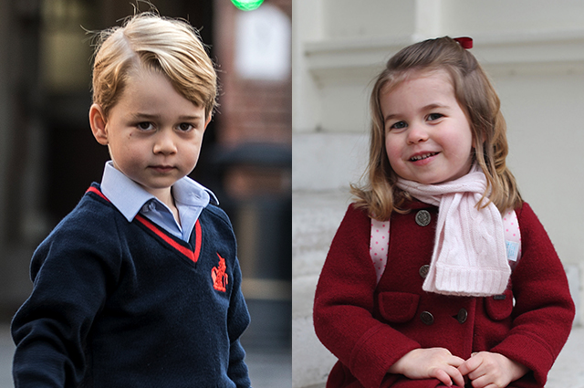 Стало известно, почему скрывают школьные фото принца Джорджа и принцессы Шарлотты