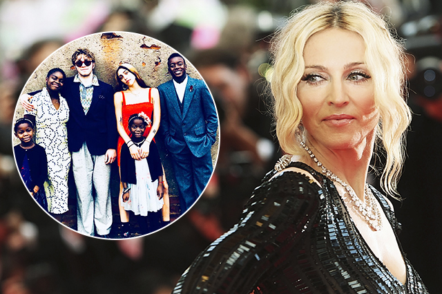 Мадонна опубликовала редкий снимок со всеми своими шестью детьми