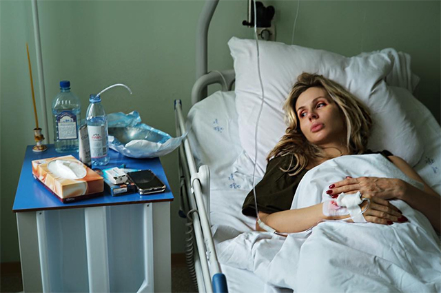 Светлана Лобода в больнице