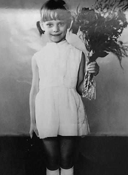 Ирина Салтыкова в детстве 