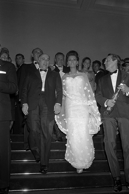 Карло Понти и Софи Лорен, 1966 год