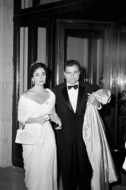 Элизабет Тейлор и Майк Тодд, 1957 год
