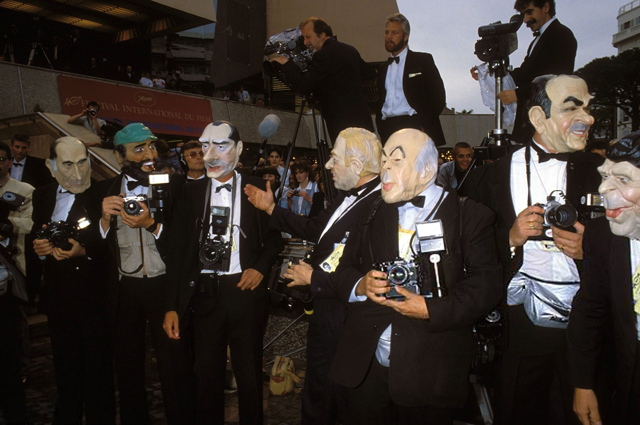 Фотографы на 40-м Каннском кинофестивале, 1987 год