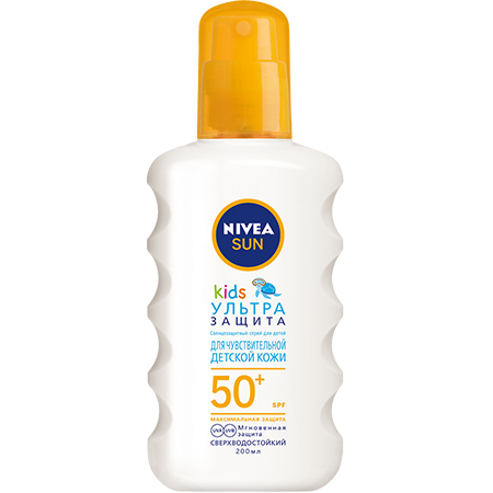 Лосьон Nivea Sun SPF 50+ для людей с чувствительным типом кожи