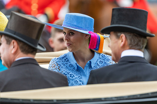 Принцесса Беатрис на скачках Royal Ascot 2019
