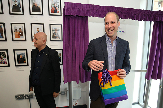 Принц Уильям на встрече с членами ЛГБТ-сообщества