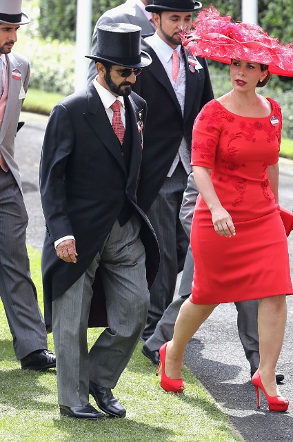 Принцесса Хайя с мужем Мохаммедом Аль Мактума