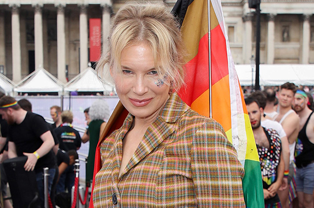 Рене Зеллвегер приняла участие в параде в поддержку ЛГБТ-сообщества в Лондоне