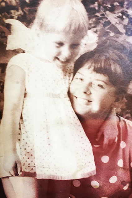 Алена Свиридова с мамой