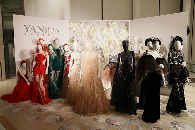 Выставка дома моды Yanina в Париже