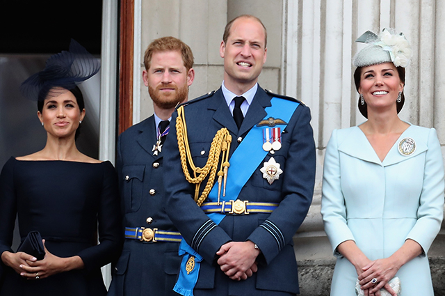 Кейт Миддлтон и принц Уильям впервые навестили принца Гарри и Меган Маркл в их новом доме