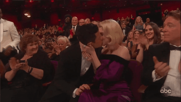 Рами Малек и Люси Бойнтон на премии "Оскар-2019" 
